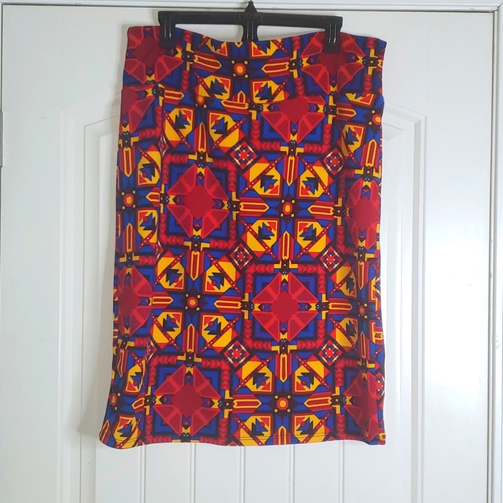 [🤑 2 For $16]LuLaRoe Cassie Skirt 3XL
